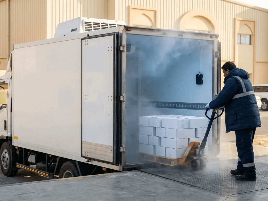 Cold Chain Tracking for UAE Logistics, Door to Door