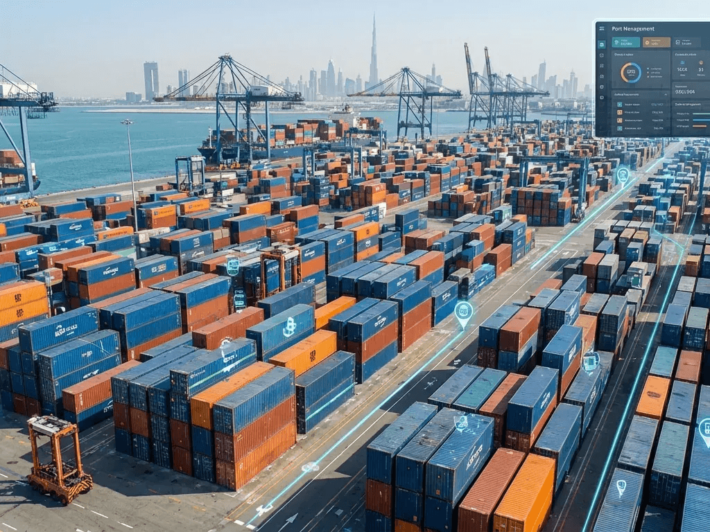 حلول متقدمة لتتبع الحاويات في الإمارات