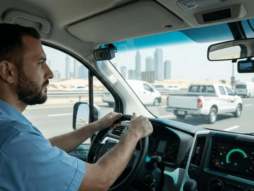 مراقبة سلوك السائق بالذكاء الاصطناعي للأساطيل الإماراتية