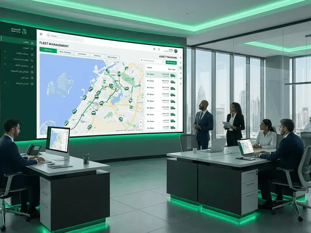 Fleet Management Dashboard UAE - IOTee