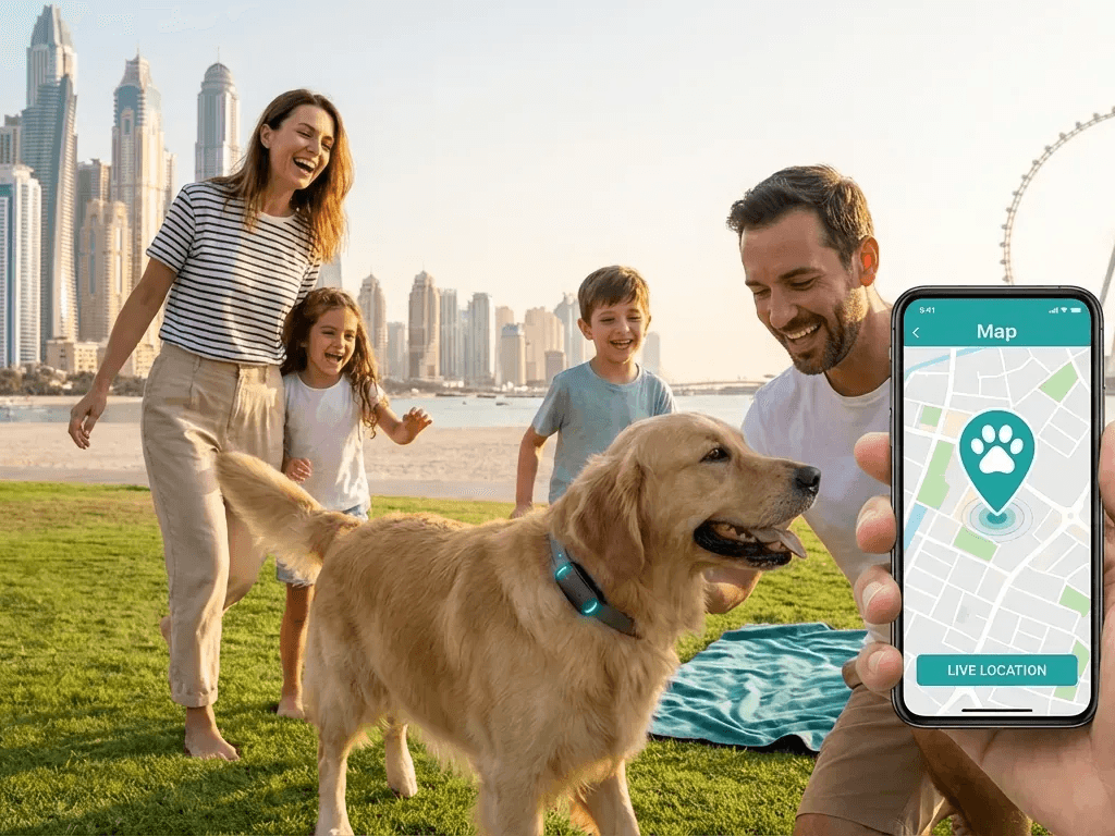 Pet GPS Tracker UAE - Track Your Dog or Cat in Dubai, Abu Dhabi