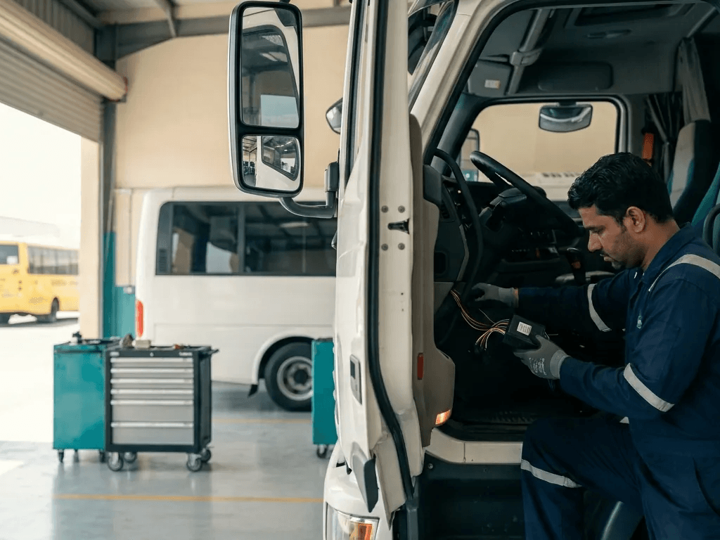 حلول محدد السرعة الذكية المتوافقة مع RTA للأساطيل الإماراتية
