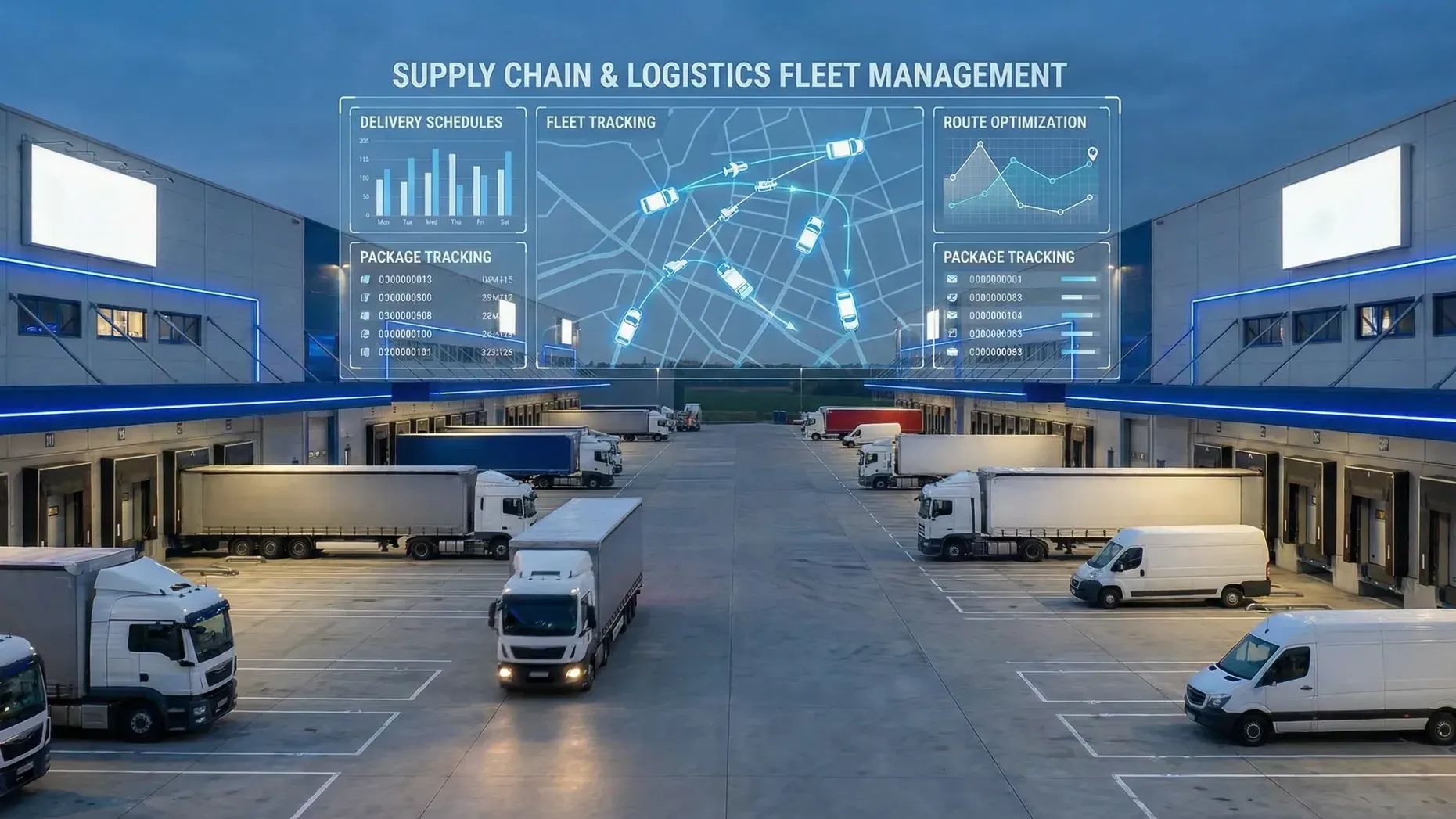 Transport Logistics Fleet Management Technology UAE