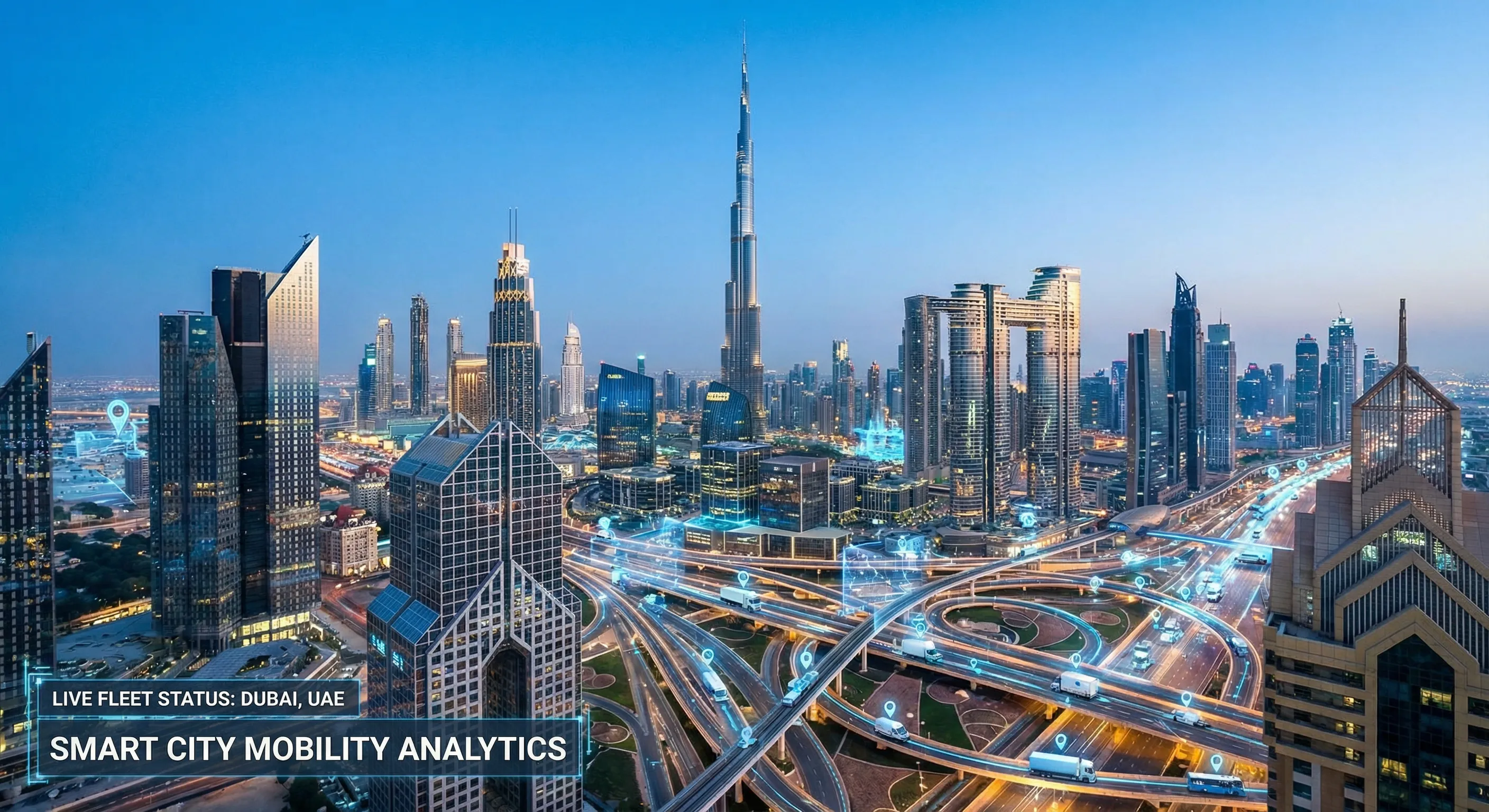 Dubai GPS Tracking Dashboard