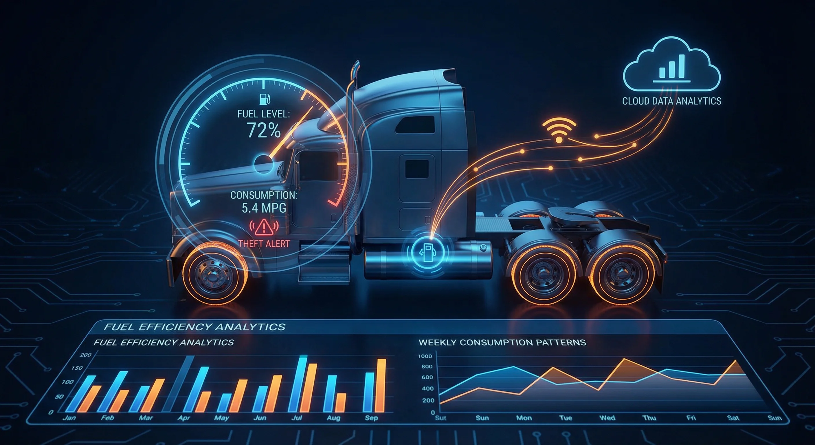 Fuel Monitoring & Fuel Control System Abu Dhabi - IOTee