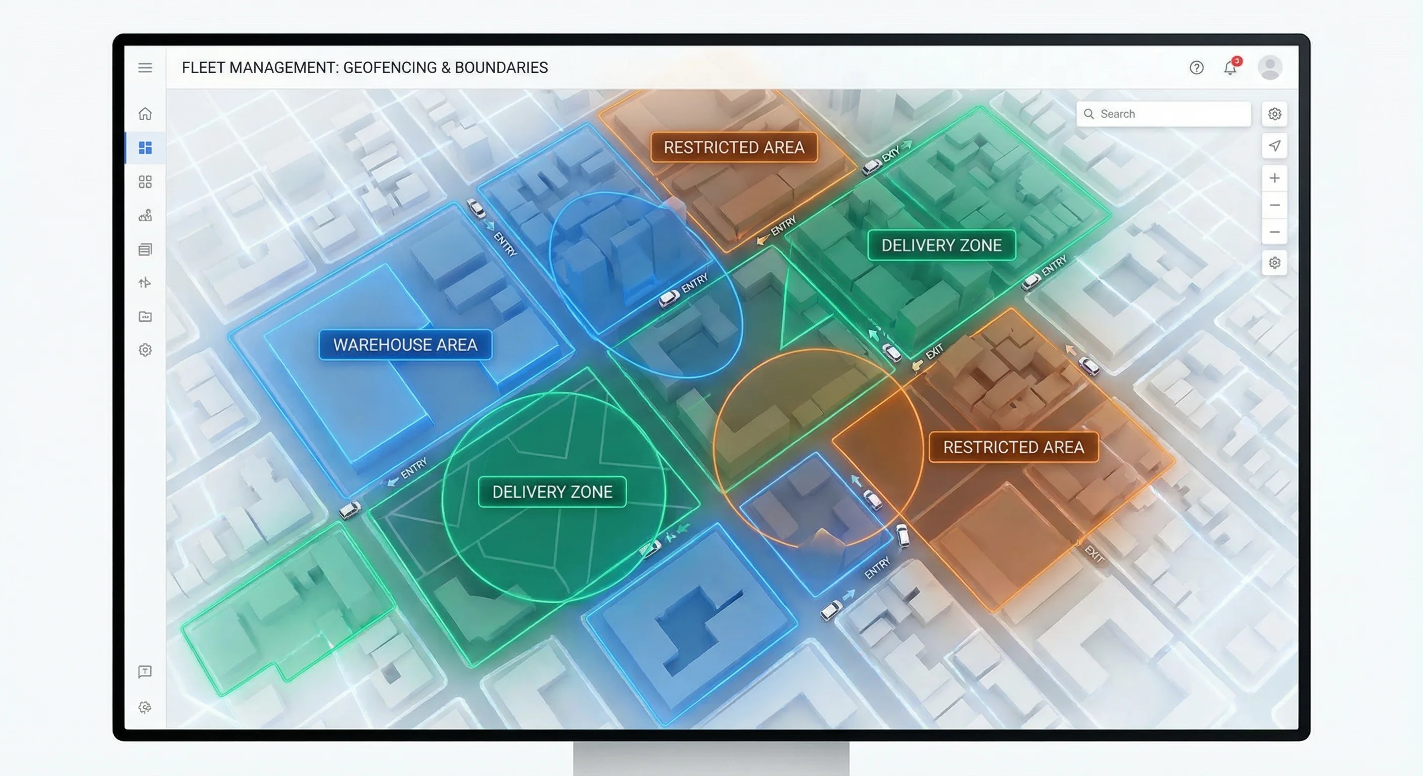 Geofencing Solutions UAE - Virtual Boundaries