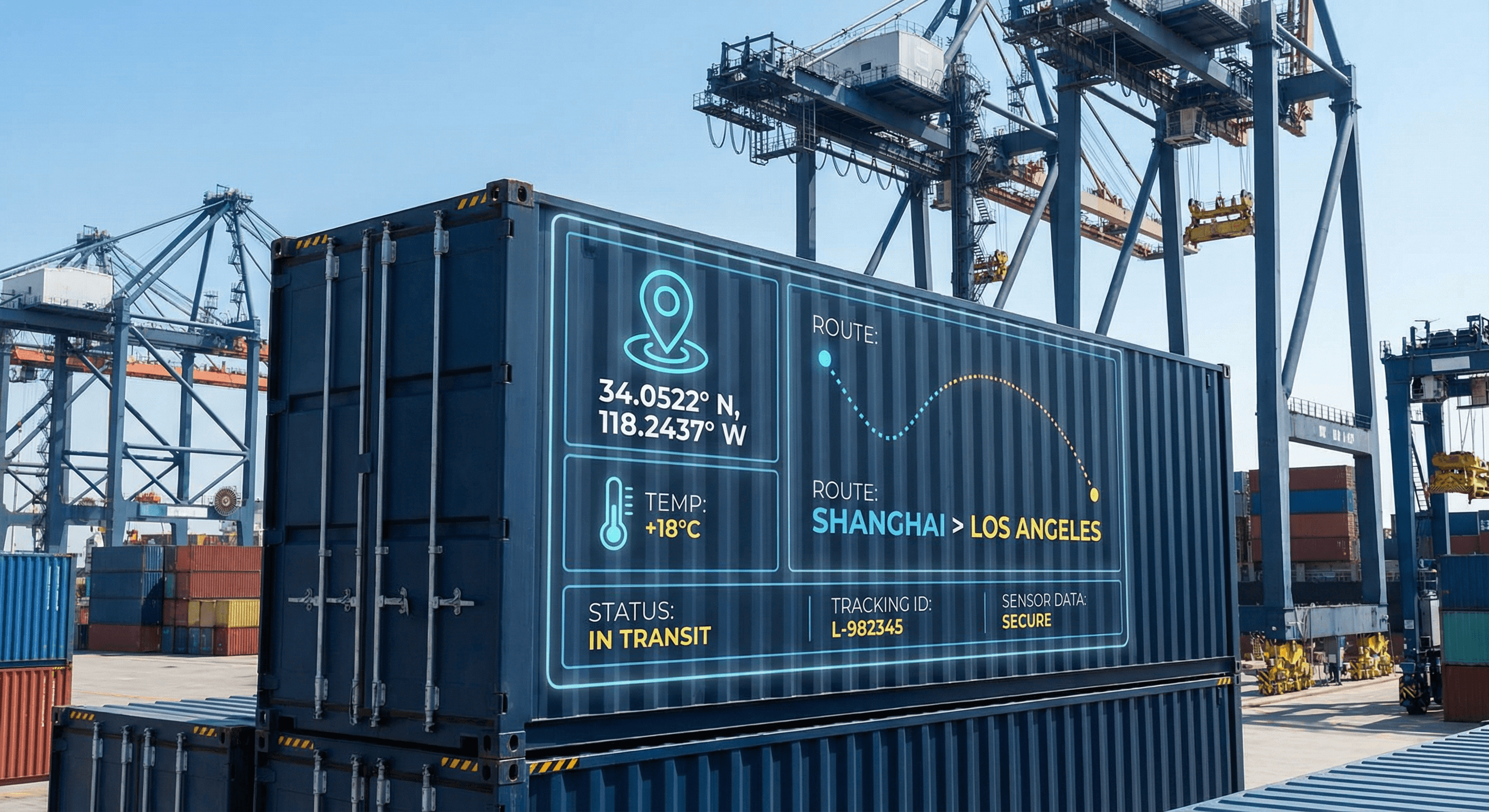 Advanced Container Tracking Solutions UAE