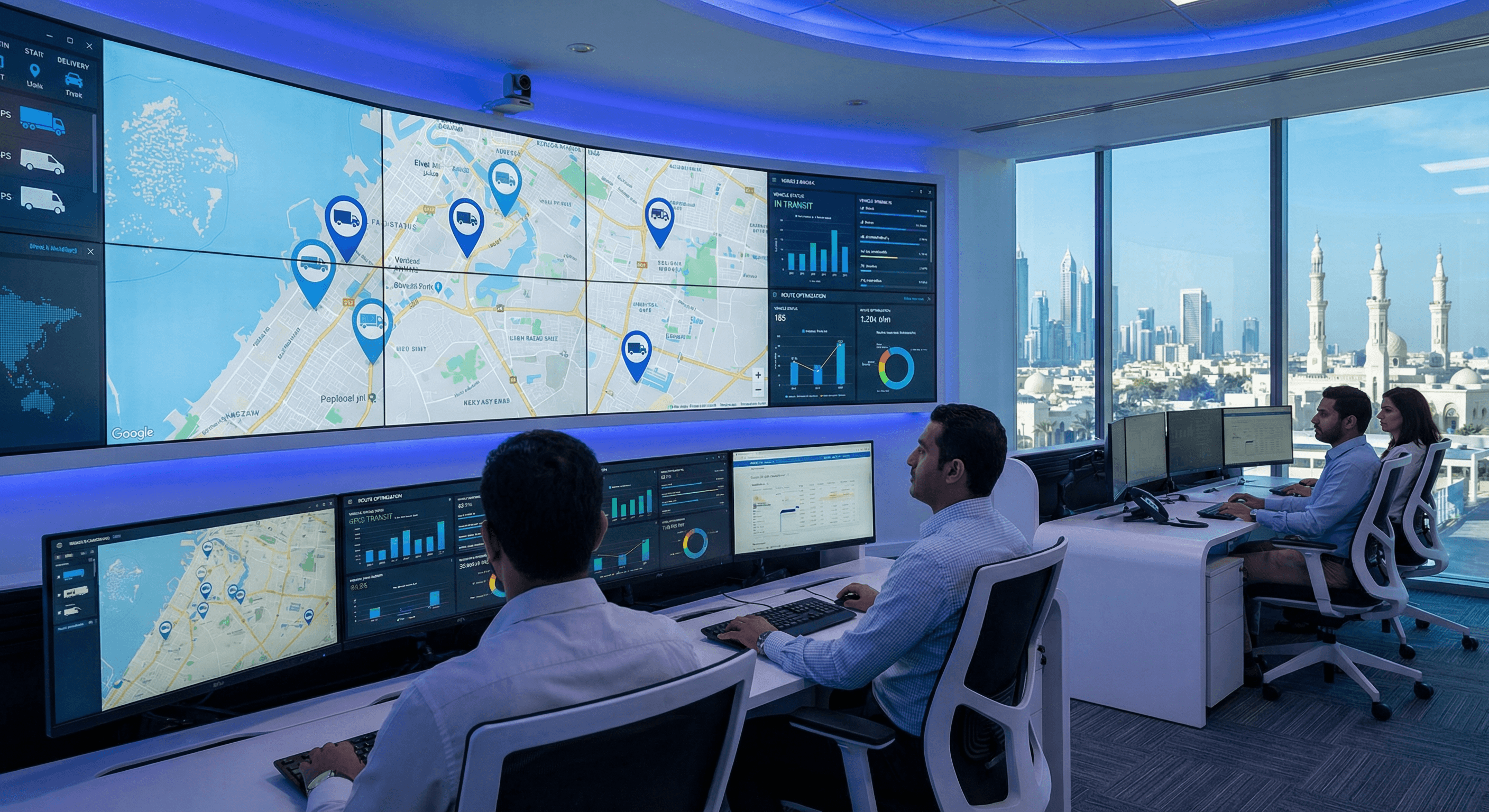 Fleet Tracking System Oman Dashboard