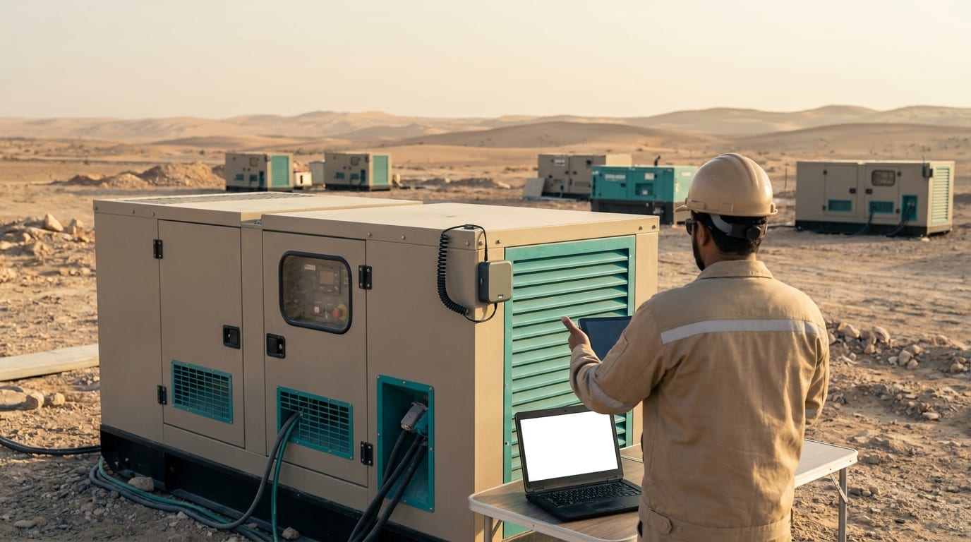 Generator Monitoring System UAE 2026: Remote Fuel, Run-Hours & Theft Control for Diesel Gensets